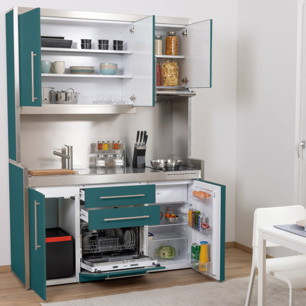 Stengel Miniküche Premiumline MPGS 150 mit Geschirrspüler und Studiol, 4.729,00 €