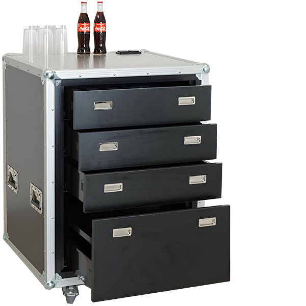 pro-art kitcase Beistellschrank klein Breite 74 cm mit Schubladen, 1.429,00 €